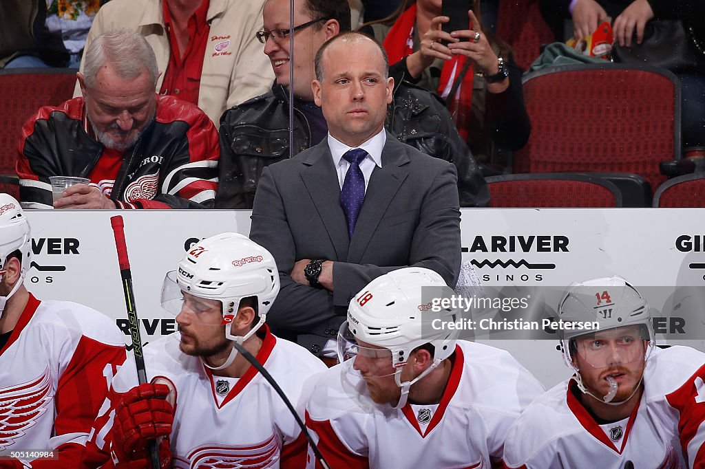 Detroit Red Wings v Arizona Coyotes