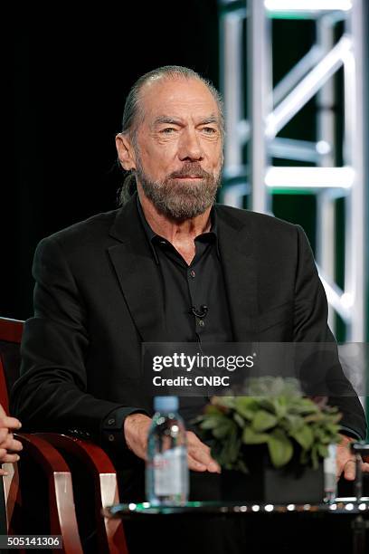 NBCUniversal Press Tour, January 2016 -- CNBC's "CNBC Primetime" Session -- Pictured: John Paul DeJoria, Entrepreneur, "Follow the Leader" --