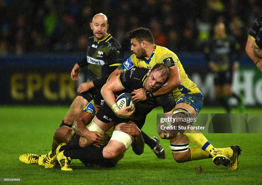 Ospreys v ASM Clermont Auvergne - European Rugby Champions Cup
