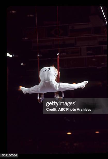 Walt Disney Television via Getty Images SPORTS - 1976 SUMMER OLYMPICS - Men's Gymnastics - The 1976 Summer Olympic Games aired on the Walt Disney...