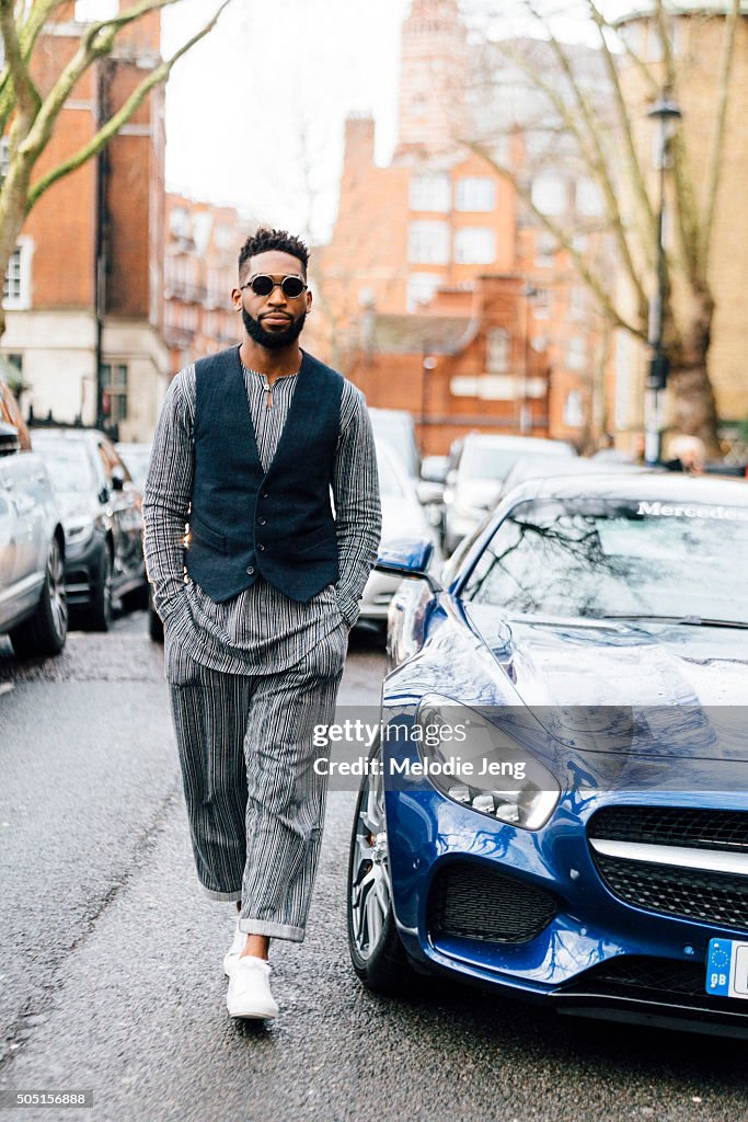 Street Style - London Collections Men AW16