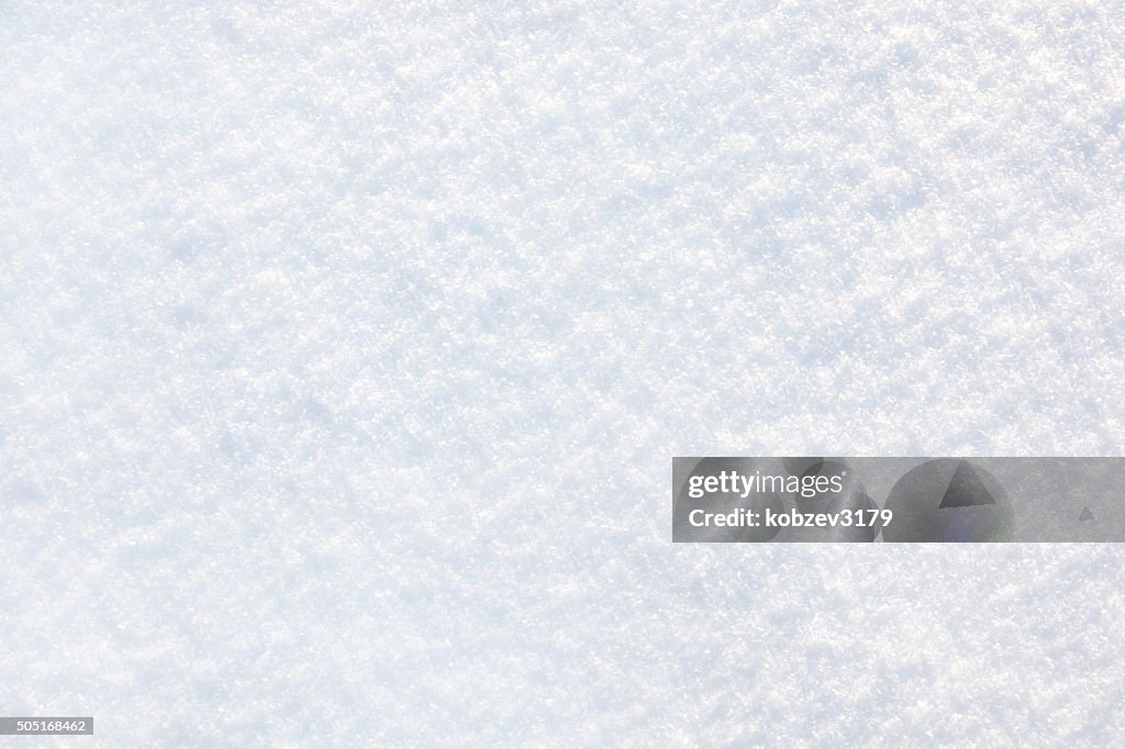 Background of snow