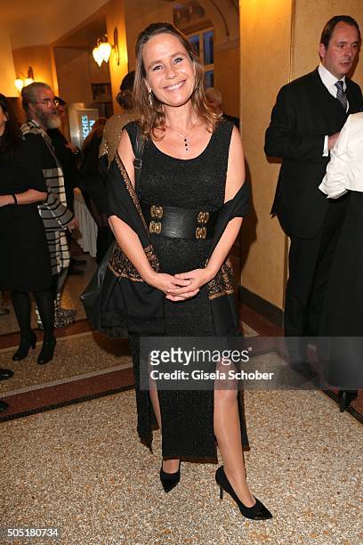Marie Theres Kroetz-Relin during the Bavarian Film Award 2016 at Prinzregententheater on January 15, 2016 in Munich, Germany.