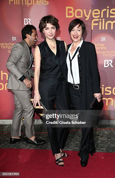 Julia Koschitz und Jule Ronstedt during the Bavarian Film Award 2016 at Prinzregententheater on January 15, 2016 in Munich, Germany.