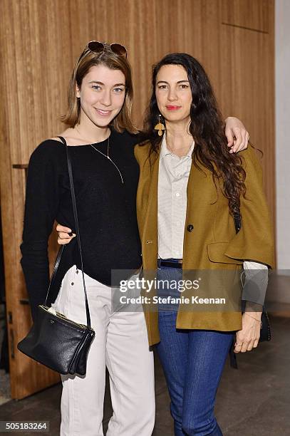 Colette McDermott and Shiva Rose attend Jenni Kayne and Martha Stewart celebrate Martha Stewart Living's 25th Anniversary Issue at Jenni Kayne...