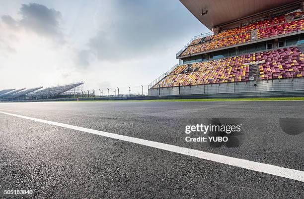 car racing - motor racing track stock pictures, royalty-free photos & images