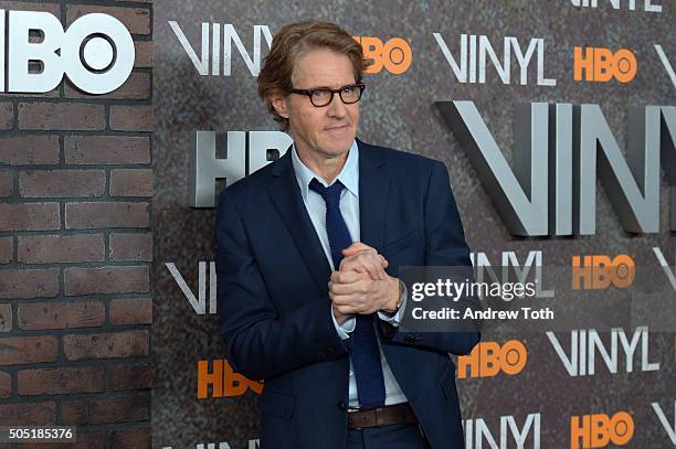 MacKenzie attends the "Vinyl" New York premiere at Ziegfeld Theatre on January 15, 2016 in New York City.