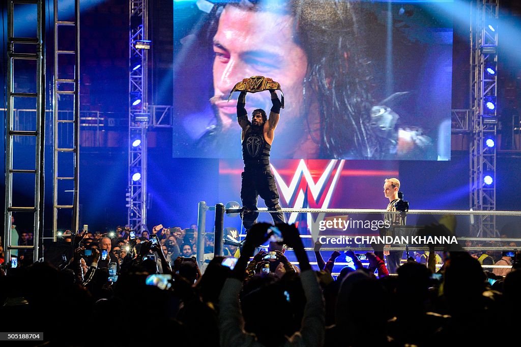 INDIA-WWE-ENTERTAINMENT