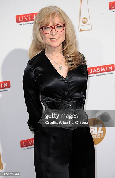 Adult film actress Nina Hartley arrives for the 2016 XBIZ Awards held at JW Marriott Los Angeles at L.A. LIVE on January 15, 2016 in Los Angeles,...