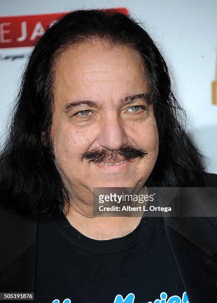 Adult film actor Ron Jeremy arrives for the 2016 XBIZ Awards held at JW Marriott Los Angeles at L.A. LIVE on January 15, 2016 in Los Angeles,...