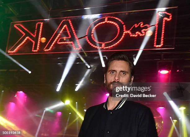 Television personality Scott Disick appears at 1 OAK Nightclub at The Mirage Hotel & Casino on January 15, 2016 in Las Vegas, Nevada.