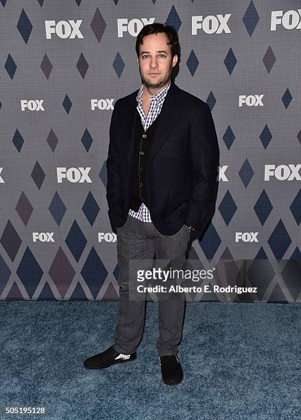 Executive producer Danny Strong attends the FOX Winter TCA 2016 All-Star Party at The Langham Huntington Hotel and Spa on January 15, 2016 in...