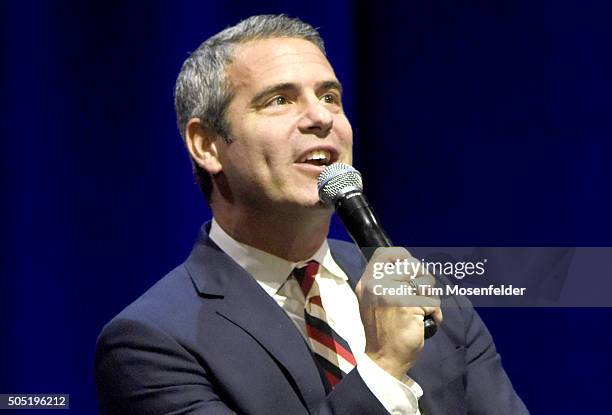 Andy Cohen performs during the AC2 tour at The Masonic on January 15, 2016 in San Francisco, California.