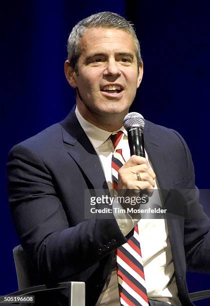 Andy Cohen performs during the AC2 tour at The Masonic on January 15, 2016 in San Francisco, California.