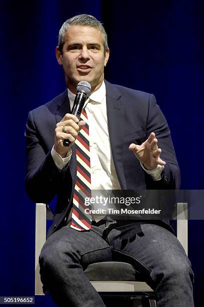 Andy Cohen performs during the AC2 tour at The Masonic on January 15, 2016 in San Francisco, California.