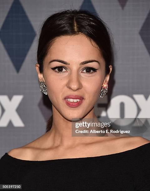 Actress Annet Mahendru attends the FOX Winter TCA 2016 All-Star Party at The Langham Huntington Hotel and Spa on January 15, 2016 in Pasadena,...