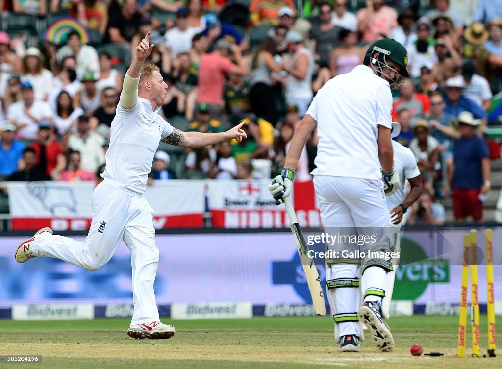 South Africa v England - Third Test: Day Three