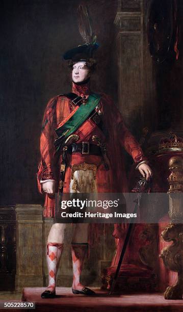 Portrait of King George IV, 1830. From the collection of Apsley House, London. Artist: David Wilkie.