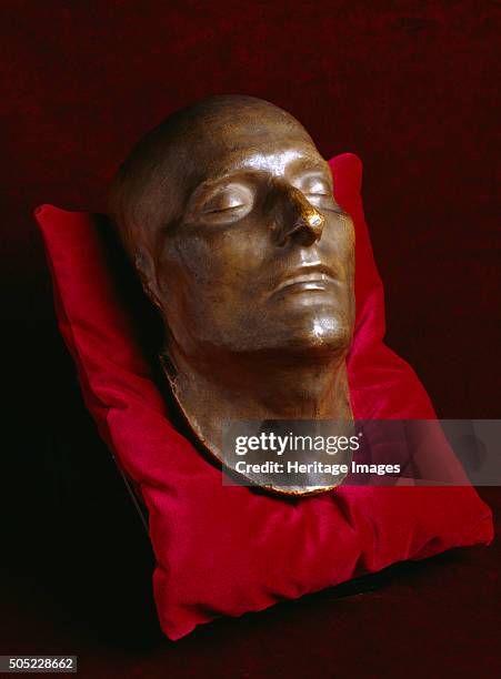 Death mask of Napoleon Bonaparte, Apsley House, London, c2000s. On display in the Basement Gallery. Artist: Historic England Staff Photographer.