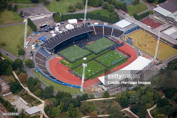 National Sports Centre, Crystal Palace Park, London, 2006. The National Sports Centre opened in 1964 as the home of UK athletics. The stadium has a...