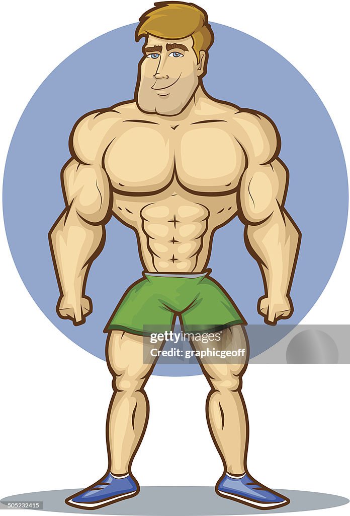Bodybuilder Cartoon Character High-Res Vector Graphic - Getty Images Bodybuilder Cartoon Character High-Res Vector Graphic - Getty Images