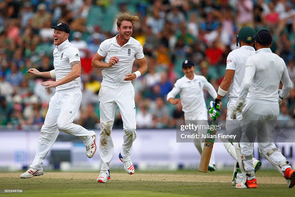 South Africa v England - Third Test: Day Three