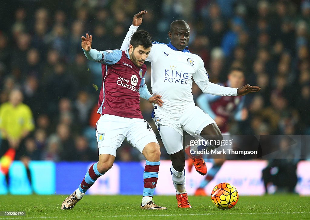 Aston Villa v Leicester City - Premier League