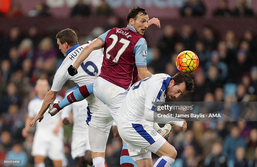 Aston Villa v Leicester City - Premier League