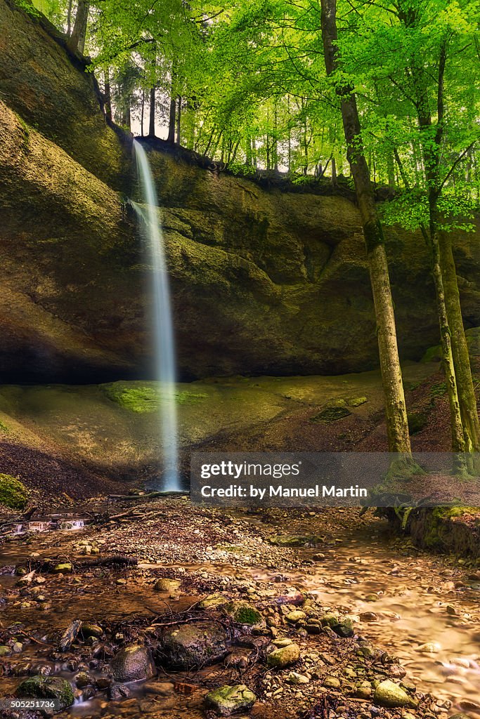 The Waterfall in Fischenthal