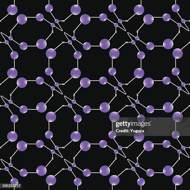 seamless pattern - blue glass stock illustrations