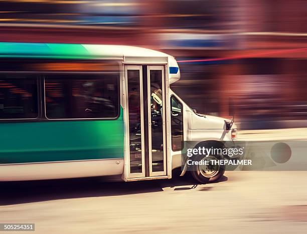 shuttle bus passenger - shuttle bus stock pictures, royalty-free photos & images