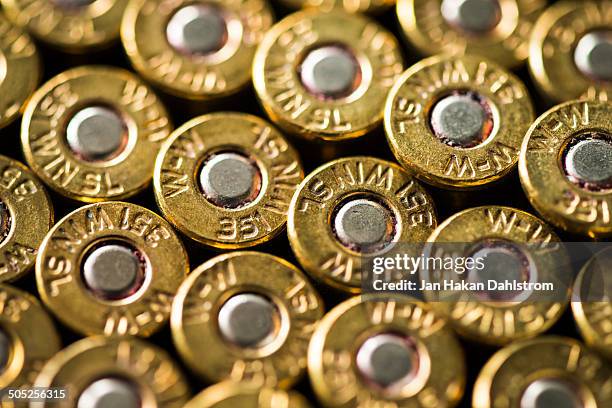 ammo close-up - weapon stock pictures, royalty-free photos & images