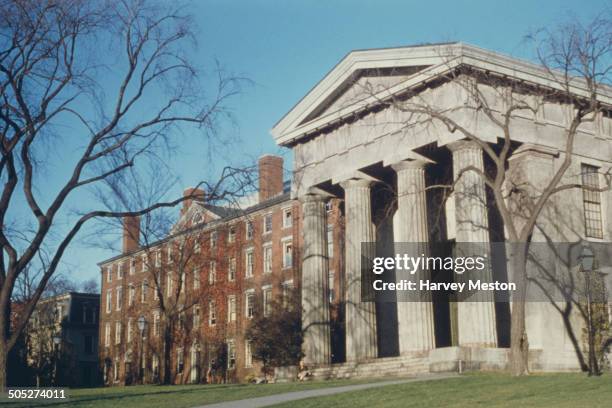 Brown University, Rhode Island, USA, circa 1960.