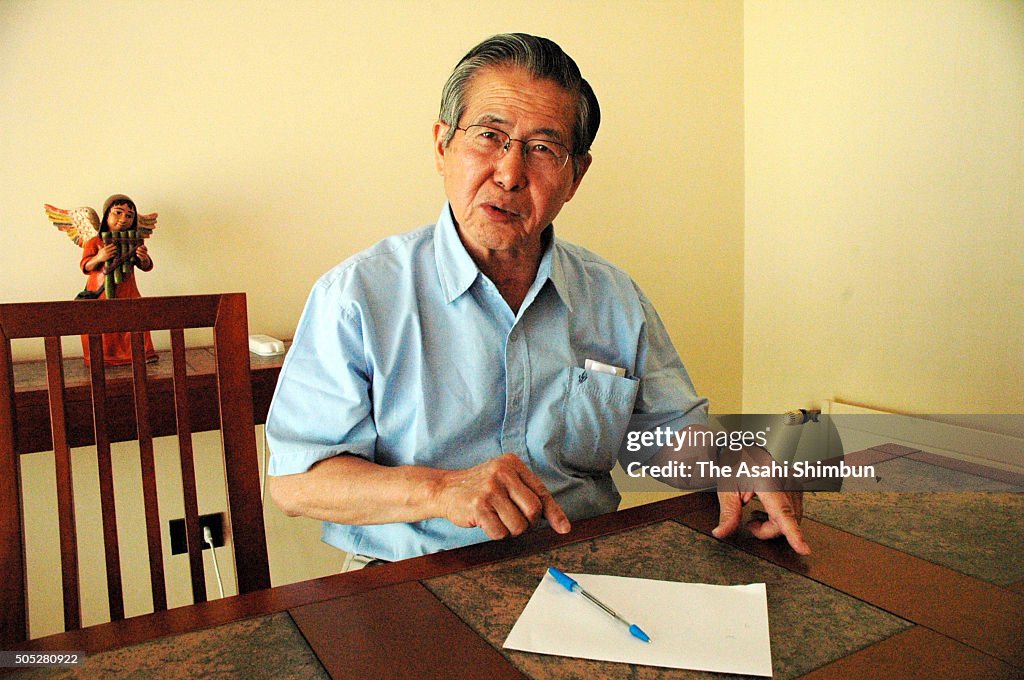 Former Peruvian President Alberto Fujimori Interview