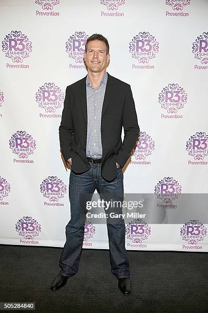 Dr. Travis Stork attends the 3rd annual R3 Summit hosted by Prevention Magazine at Acl Live at Moody Theatre on January 16, 2016 in Austin, Texas.