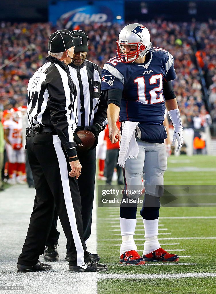 Divisional Round - Kansas City Chiefs v New England Patriots