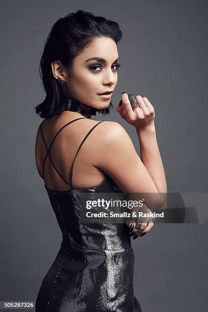 Vanessa Hudgens poses for a portrait at the 2016 People's Choice Awards at the Microsoft Theater on January 6, 2016 in Los Angeles, California.