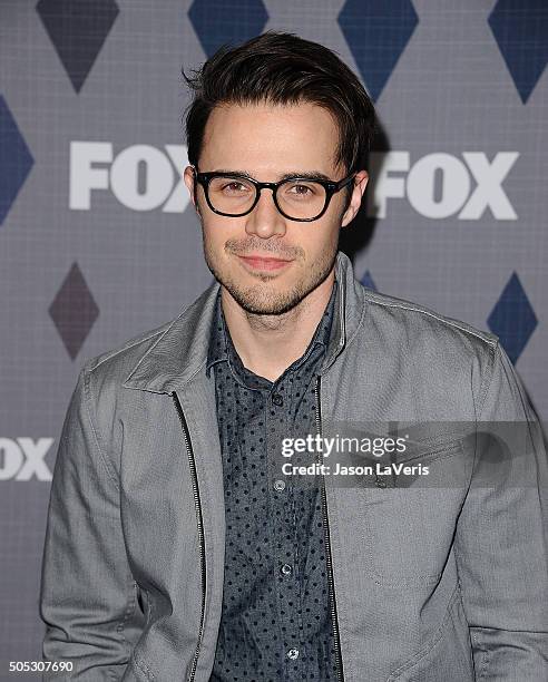 Singer Kris Allen attends the FOX winter TCA 2016 All-Star party at The Langham Huntington Hotel and Spa on January 15, 2016 in Pasadena, California.