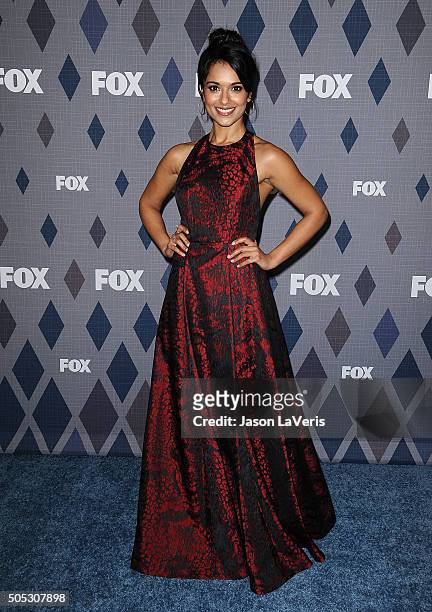 Actress Dilshad Vadsaria attends the FOX winter TCA 2016 All-Star party at The Langham Huntington Hotel and Spa on January 15, 2016 in Pasadena,...