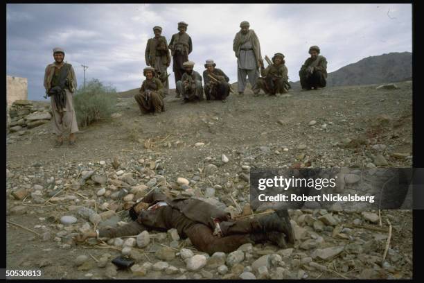 Casualties, , during Mujahideen rebel assault on Jalalabad.