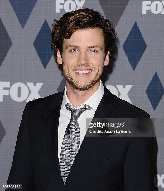 Actor Jack Cutmore-Scott attends the FOX winter TCA 2016 All-Star party at The Langham Huntington Hotel and Spa on January 15, 2016 in Pasadena,...