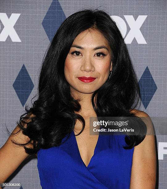 Actress Liza Lapira attends the FOX winter TCA 2016 All-Star party at The Langham Huntington Hotel and Spa on January 15, 2016 in Pasadena,...