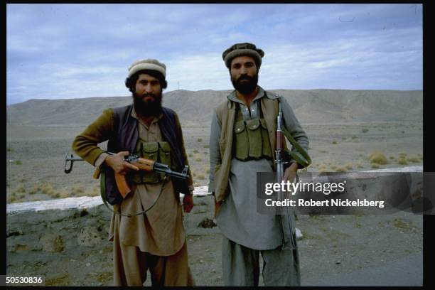 Mujahideen during rebel assault on Jalalabad.