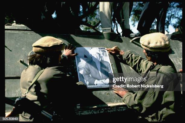 Mujahideen during rebel assault on Jalalabad.