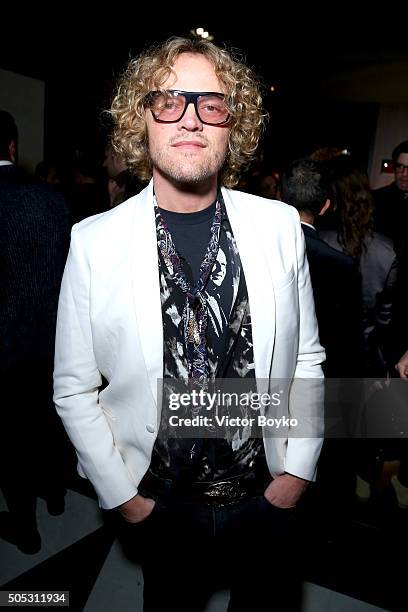 Peter Dundas attends GQ's Celebration of GQ Style Editor-In-Chief Will Welch during Milan Men's Fashion Week Fall/Winter 2016/2017 on January 16,...