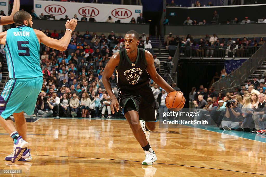 Milwaukee Bucks v Charlotte Hornets