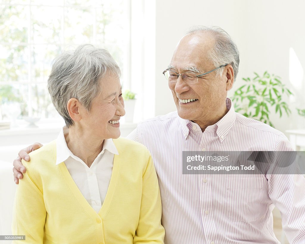 Loving Senior Couple