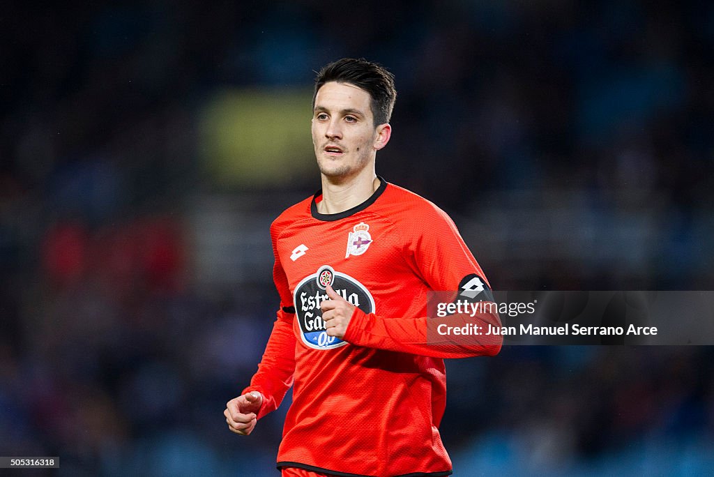 Real Sociedad de Futbol v RC Deportivo La Coruna - La Liga
