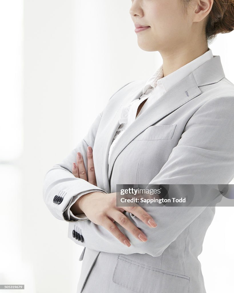 Close-up Of A Businesswoman