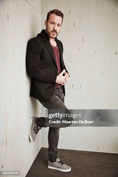 Falk Hentschel of CW's 'Legends of Tomorrow' poses in the Getty Images Portrait Studio at the 2016 Winter Television Critics Association press tour...